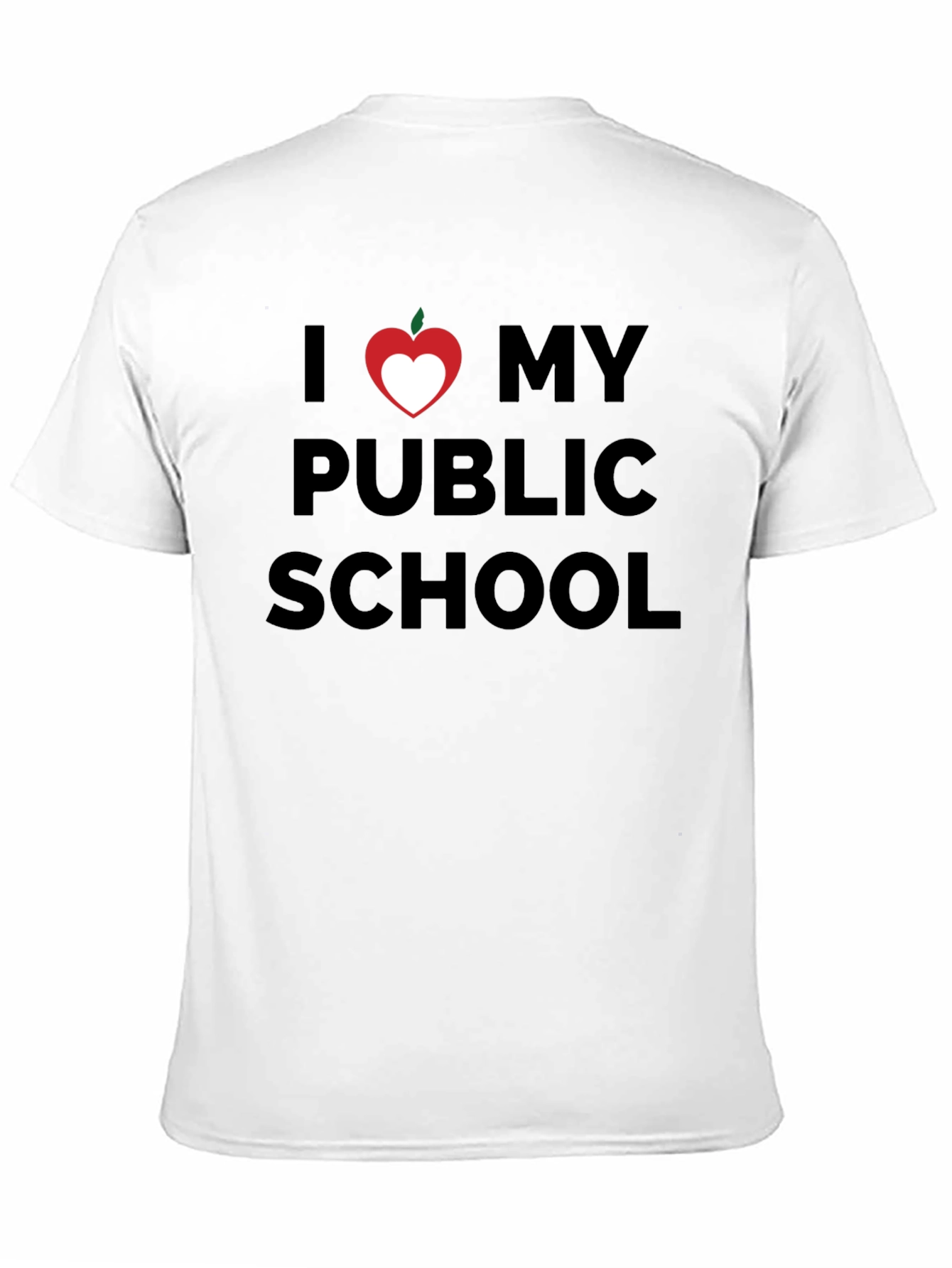 I Love My Public School T-Shirt