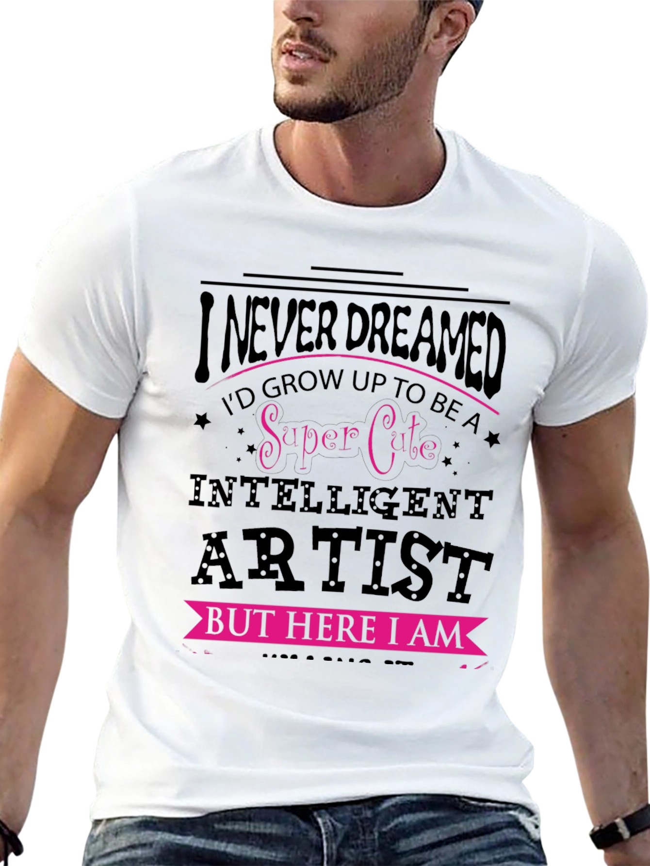Super Cute Artist Graphic Tee