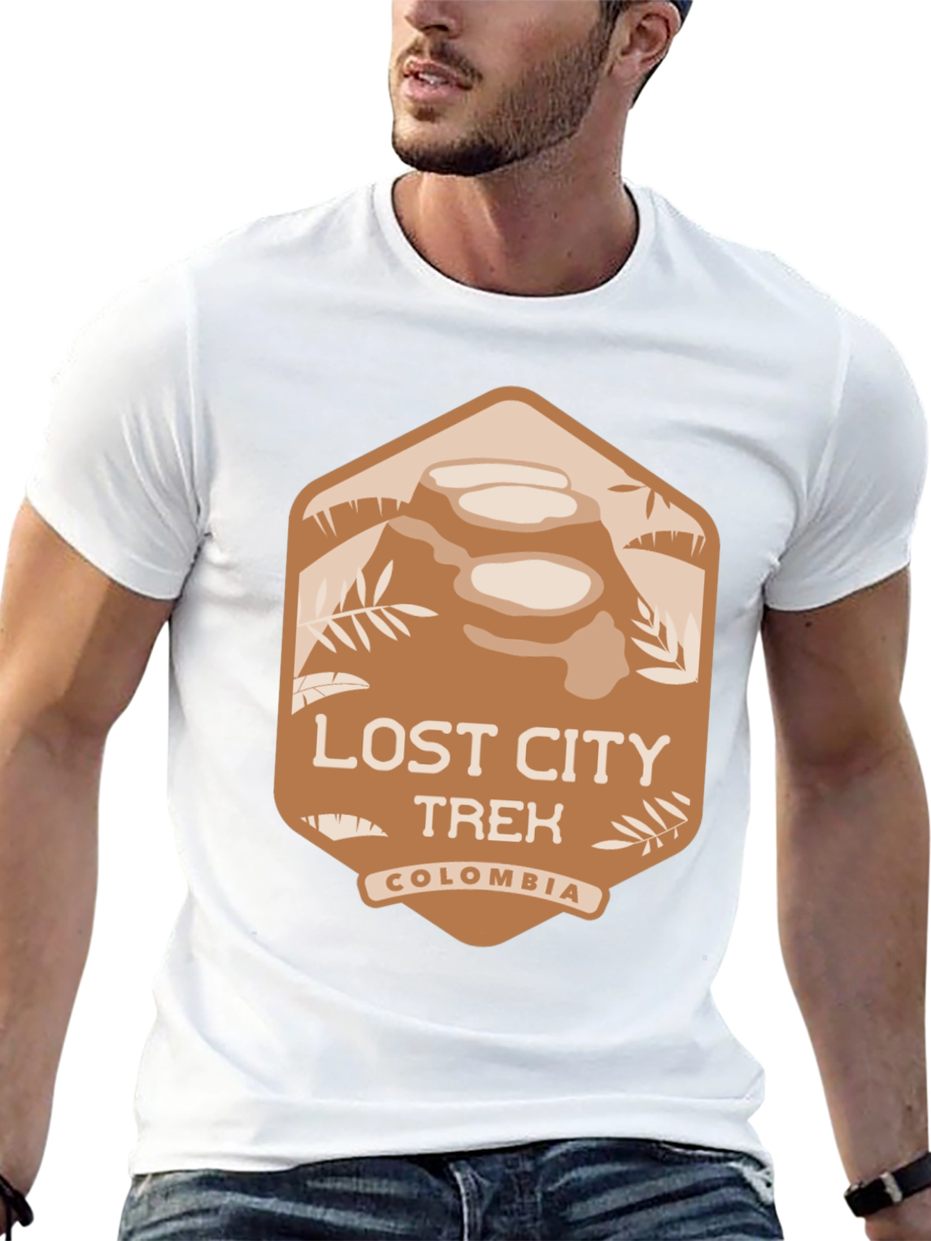 Lost City Trek Colombia Tee - Adventure Awaits