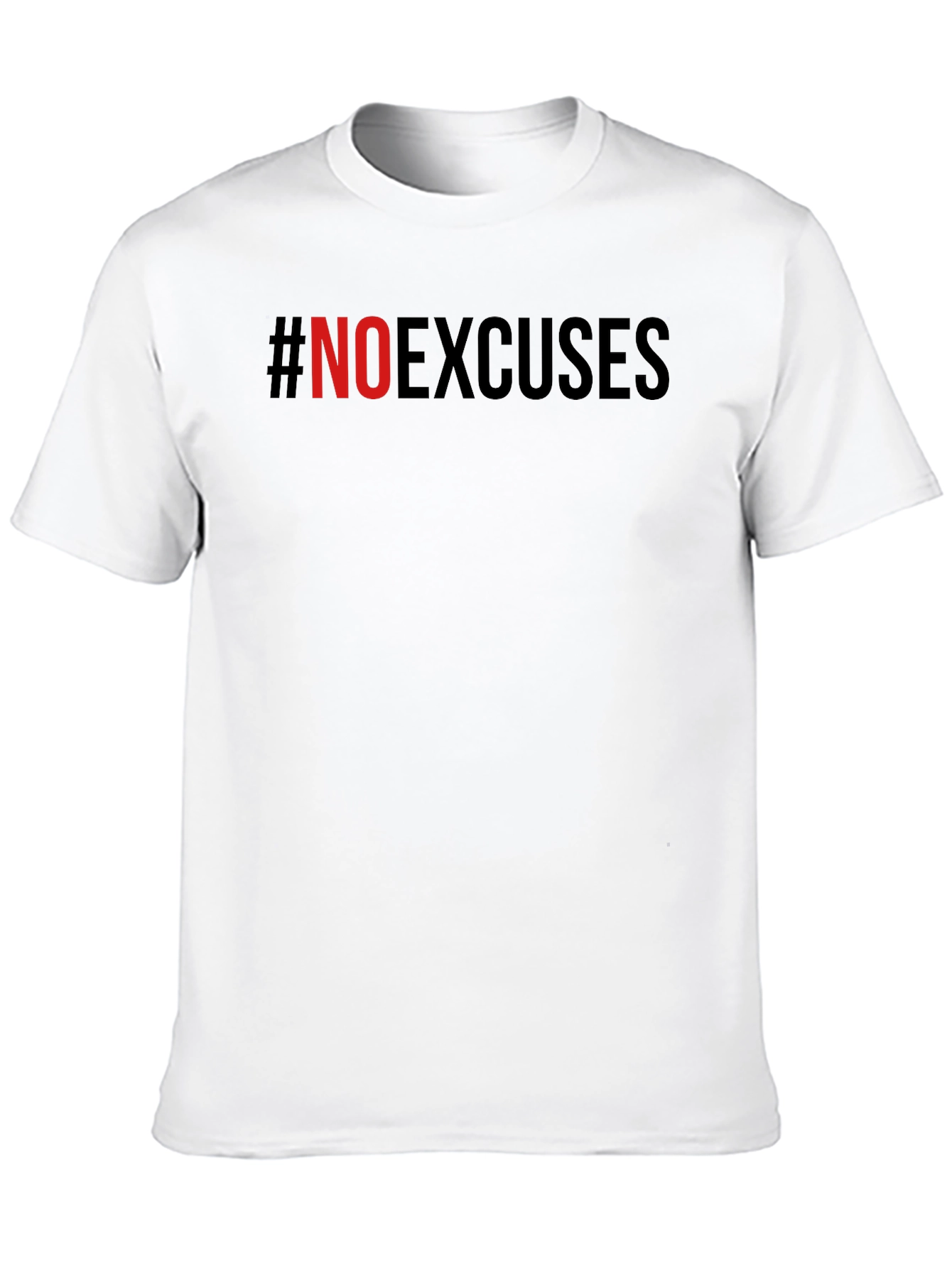 Motivational #NOEXCUSES Graphic Tee