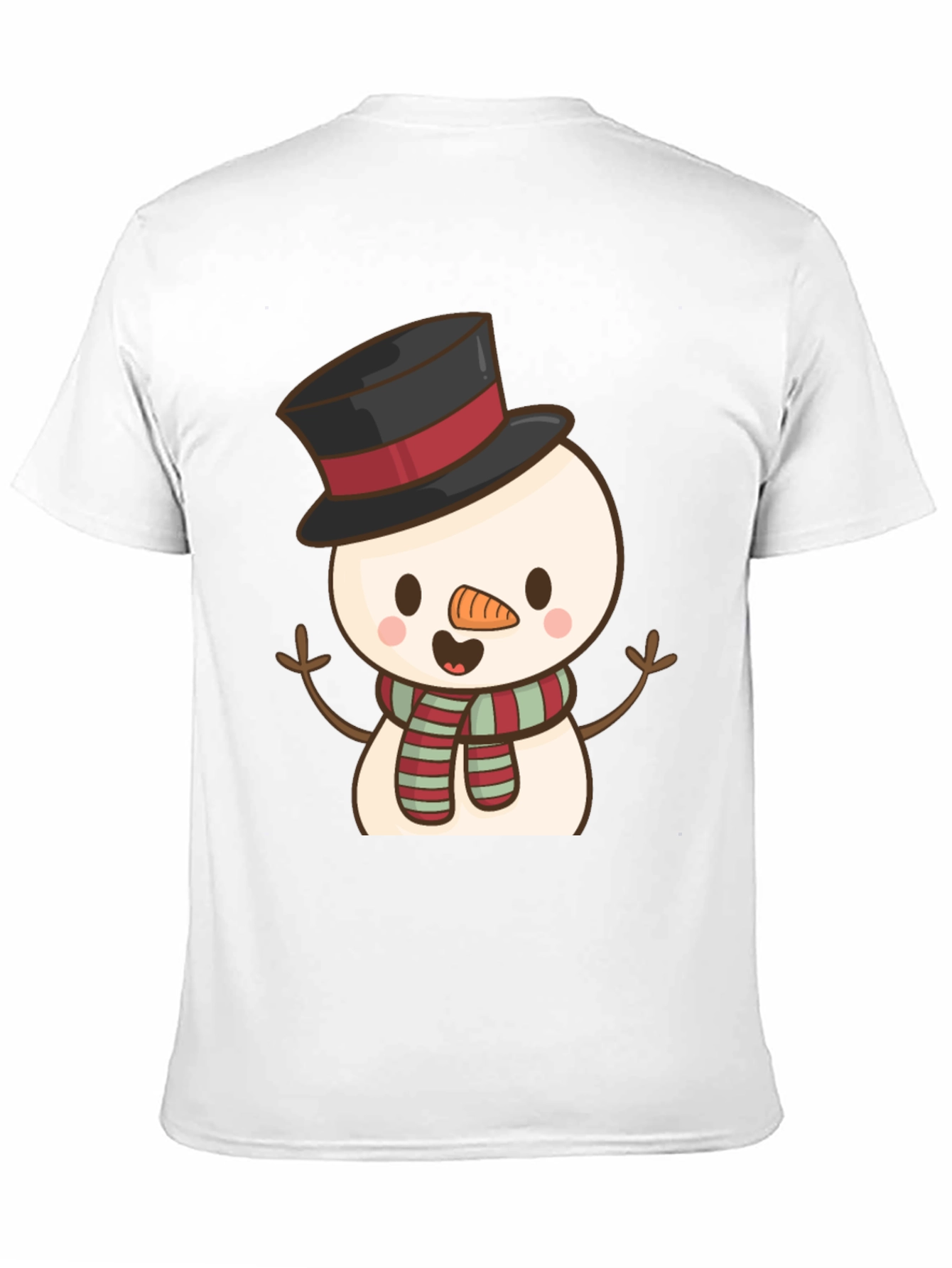 Cute Snowman Graphic Tee