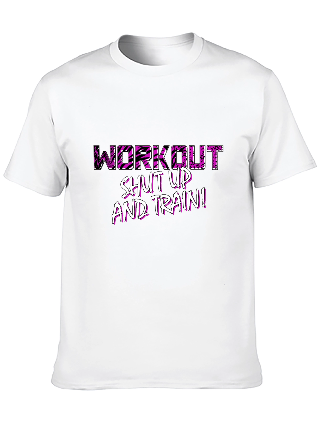 Workout Shut Up & Train! Graphic Tee