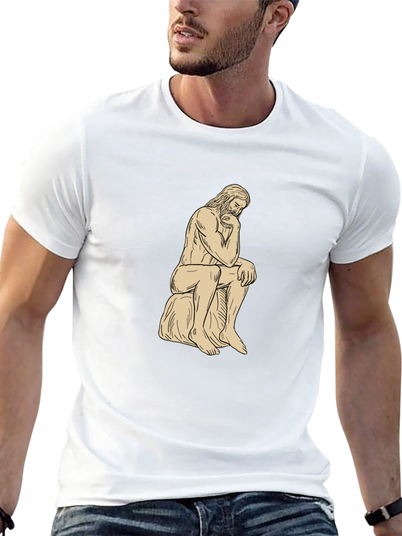The Thinker T-Shirt - Philosophical Style