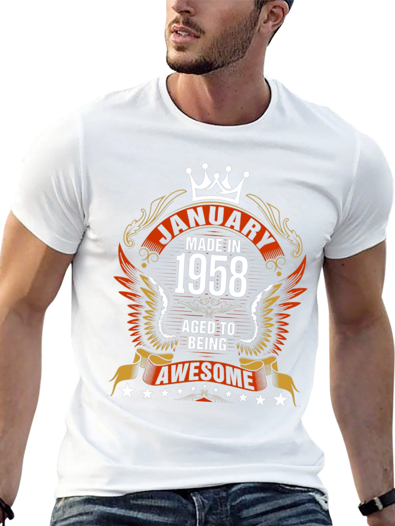 January 1958 Aged To Awesome T-Shirt