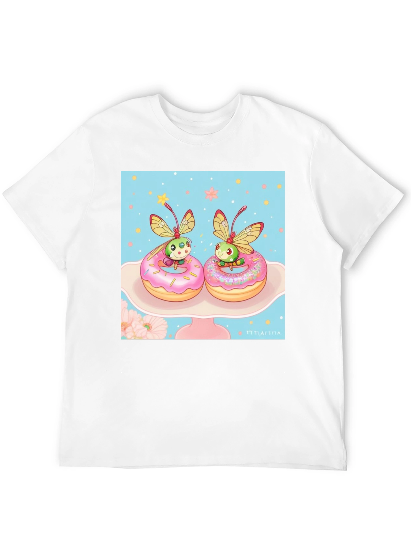 Cute Bug on Donut T-Shirt