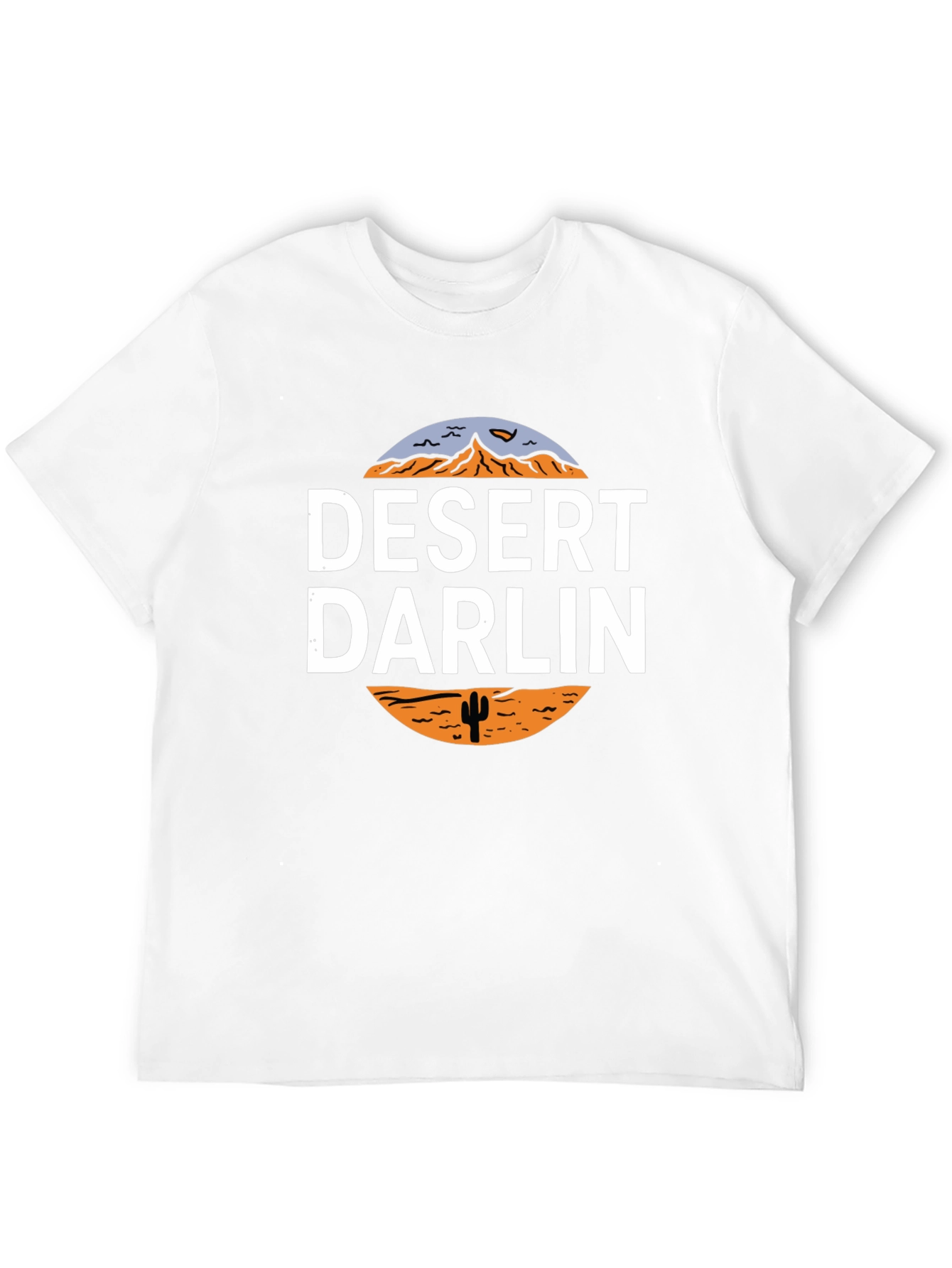 Desert Darlin Graphic Tee - Black Unisex T-Shirt