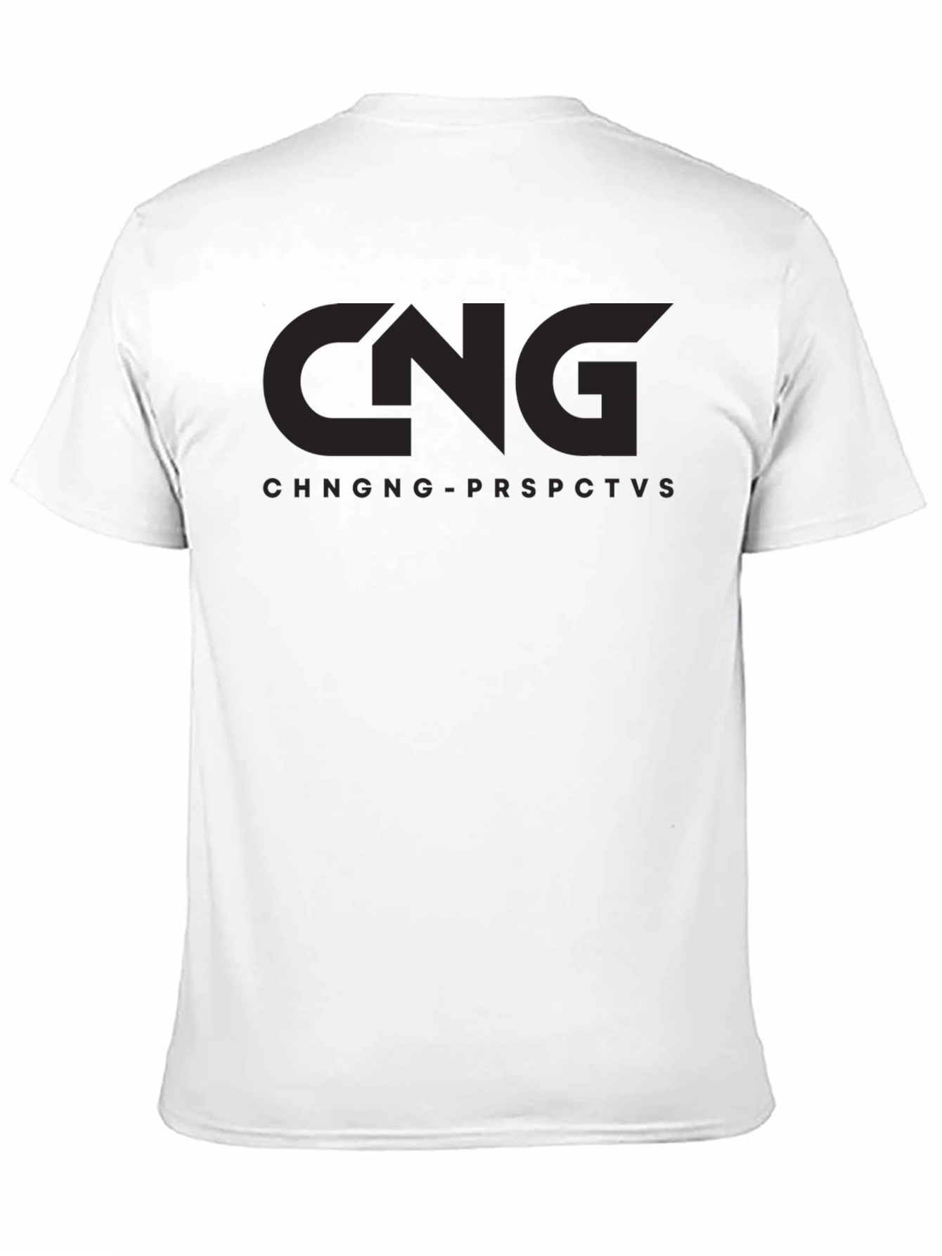 CNG Graphic Black T-Shirt - Modern Style
