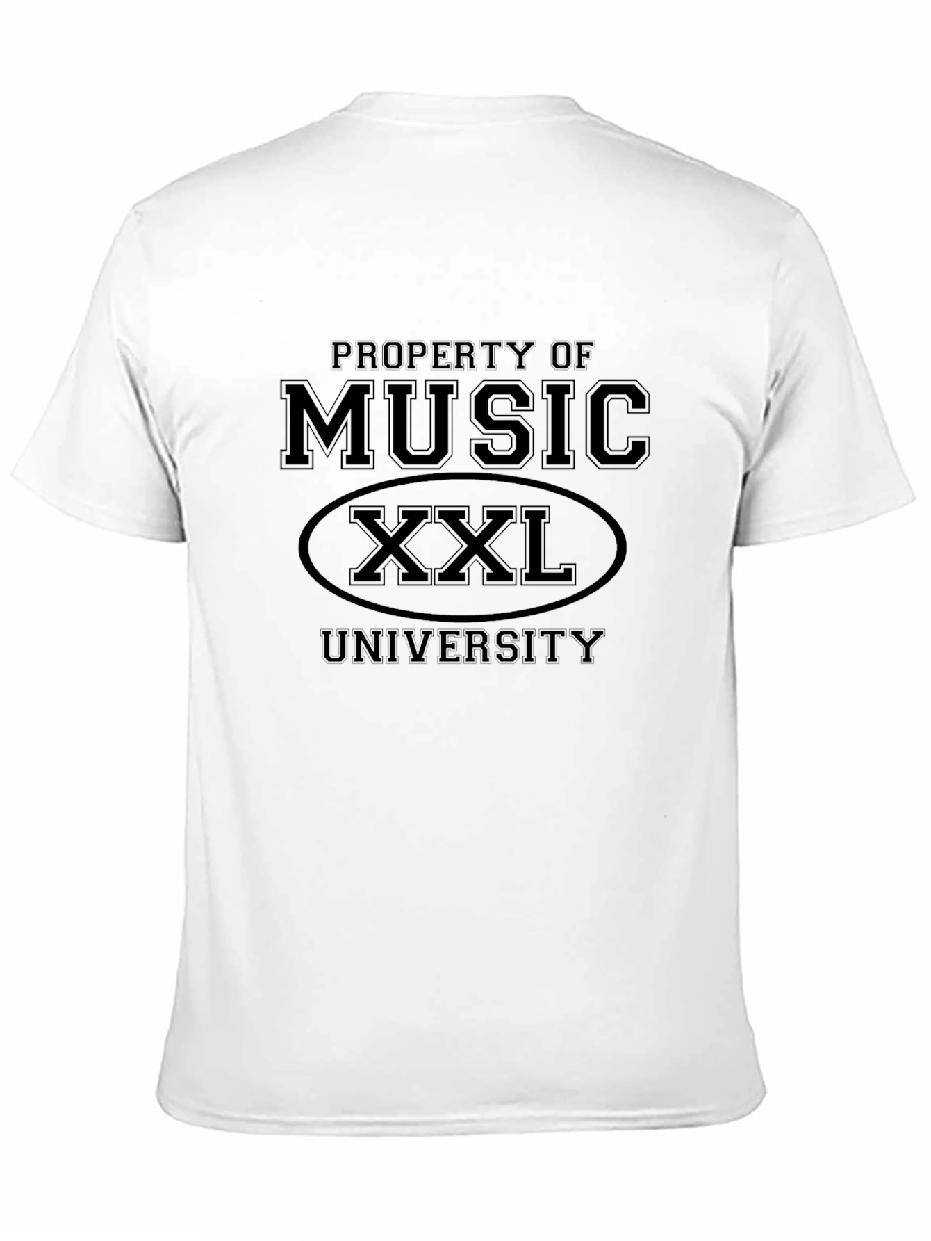 Music University XXL T-Shirt - Black