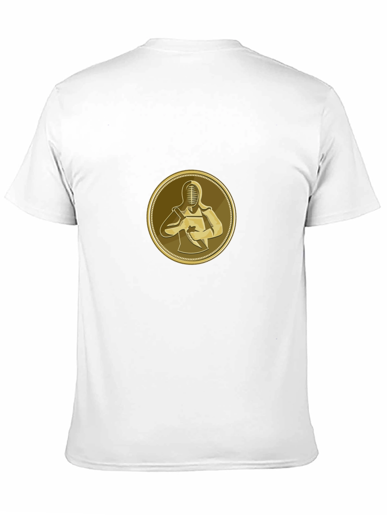Kendo Black T-Shirt - Martial Arts Samurai Design