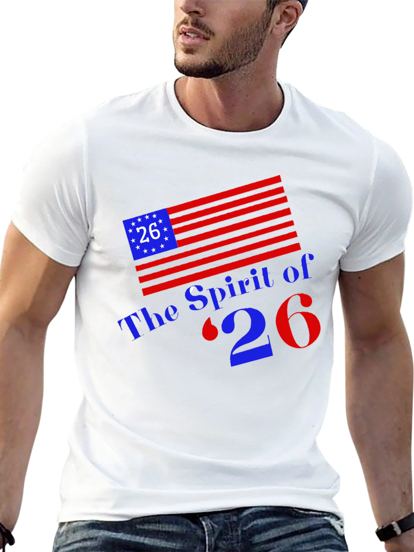 Spirit of 76 T-Shirt - Patriotic Pride