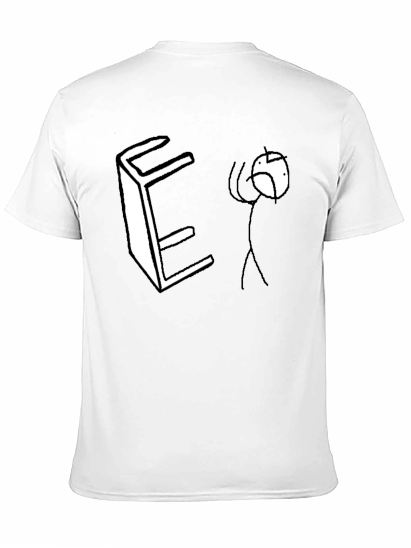 Existential E T-Shirt - Funny Graphic Tee