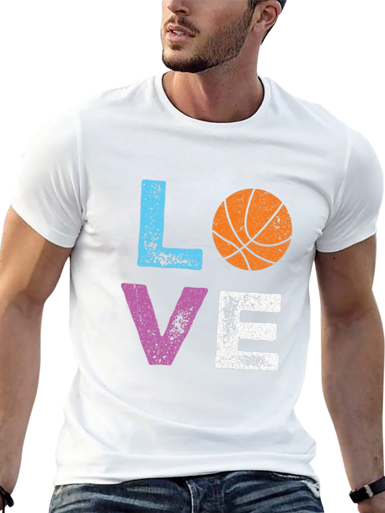Basketball Lover Graphic T-Shirt - Unisex Tee