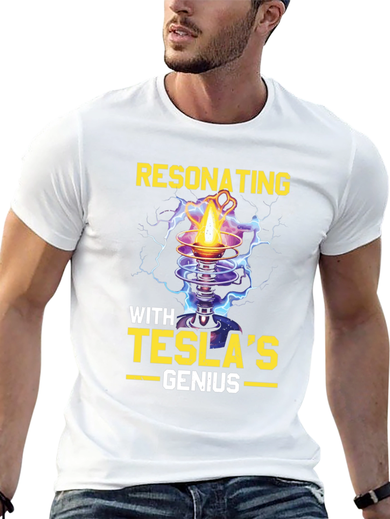 Resonating with Teslas Genius T-Shirt
