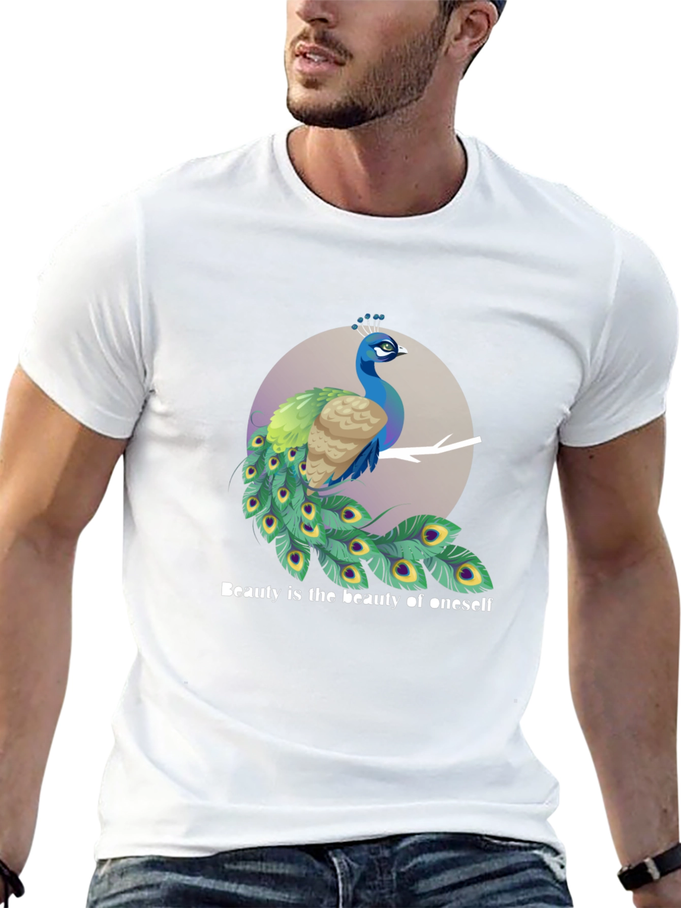 Peacock Beauty Graphic Tee