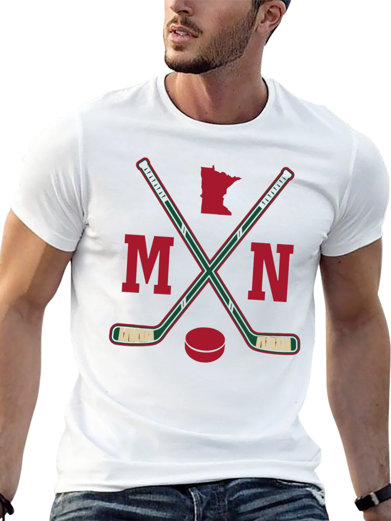 Minnesota Hockey T-Shirt - State Pride Tee