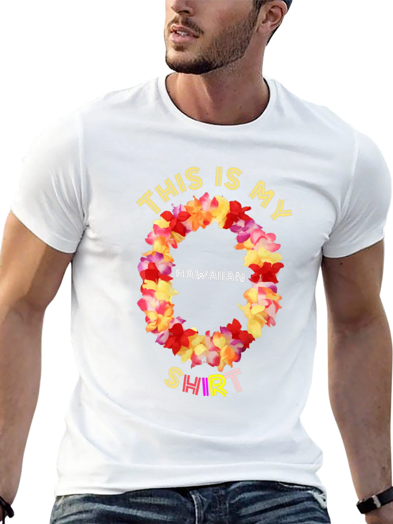 Hawaiian Shirt T-Shirt: This Is My Hawaiian Shirt