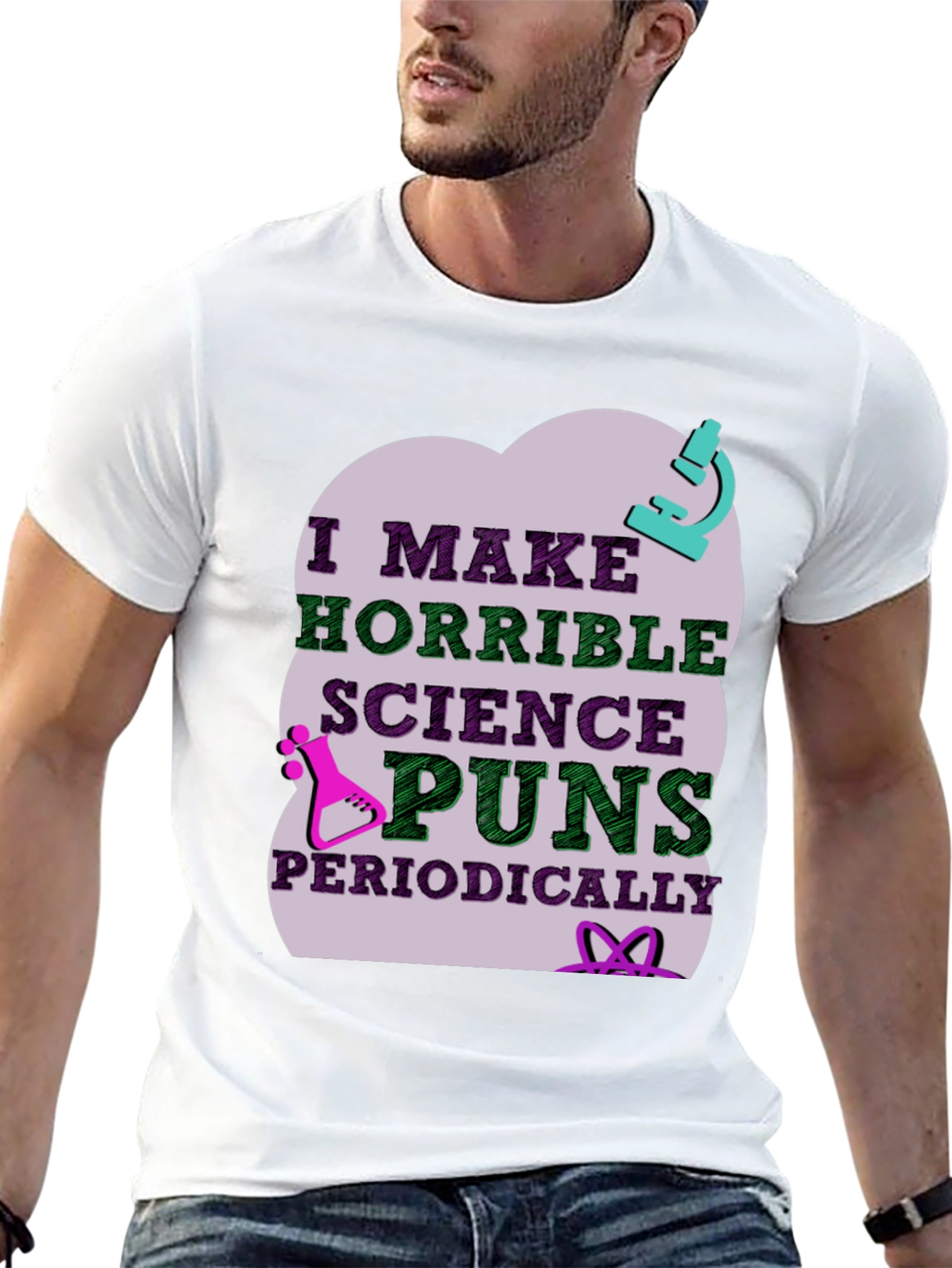 Science Puns T-Shirt - Horrible Periodically Funny!