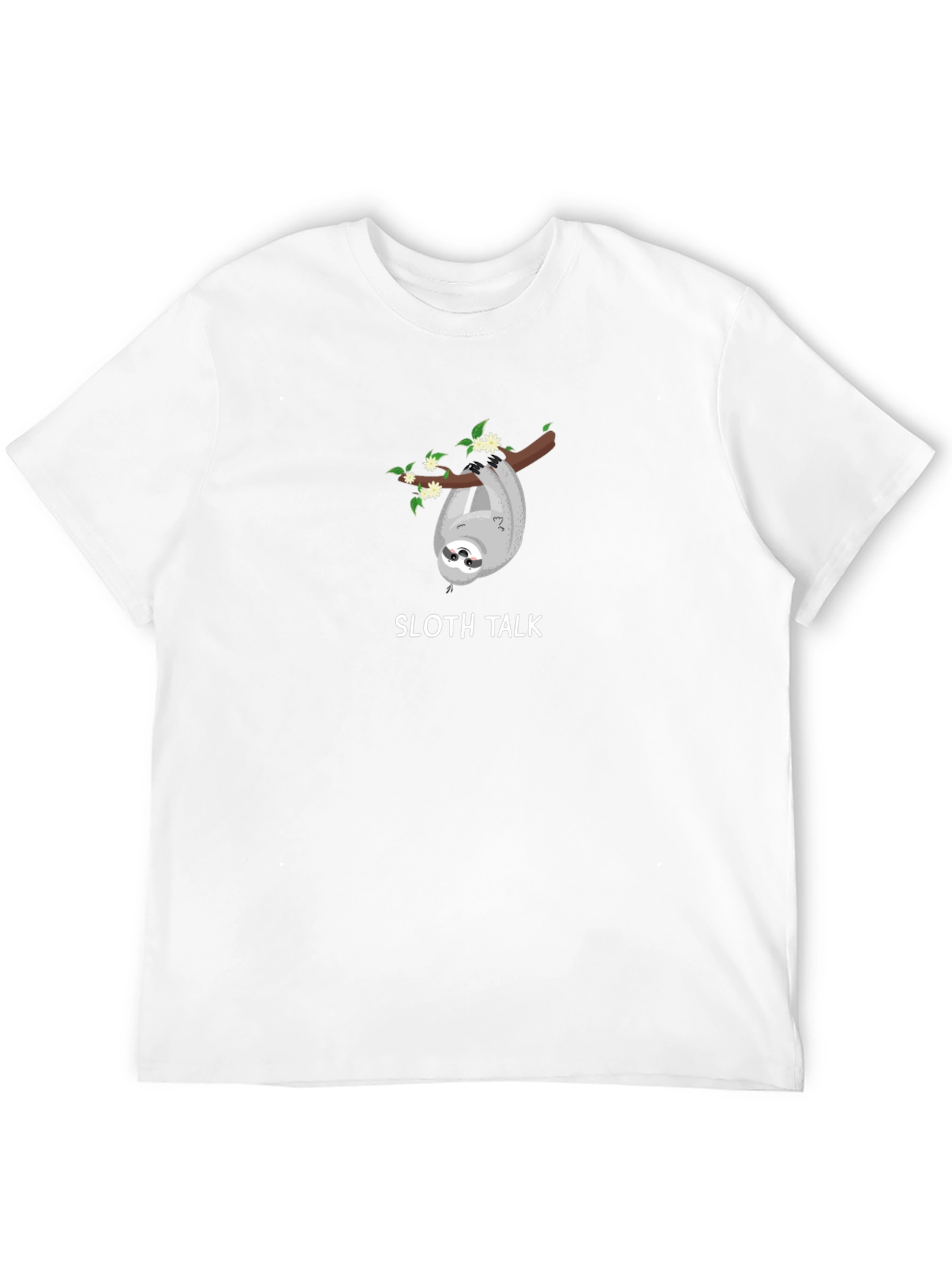 Sloth Talk Graphic Tee - Comfy Casual Wear