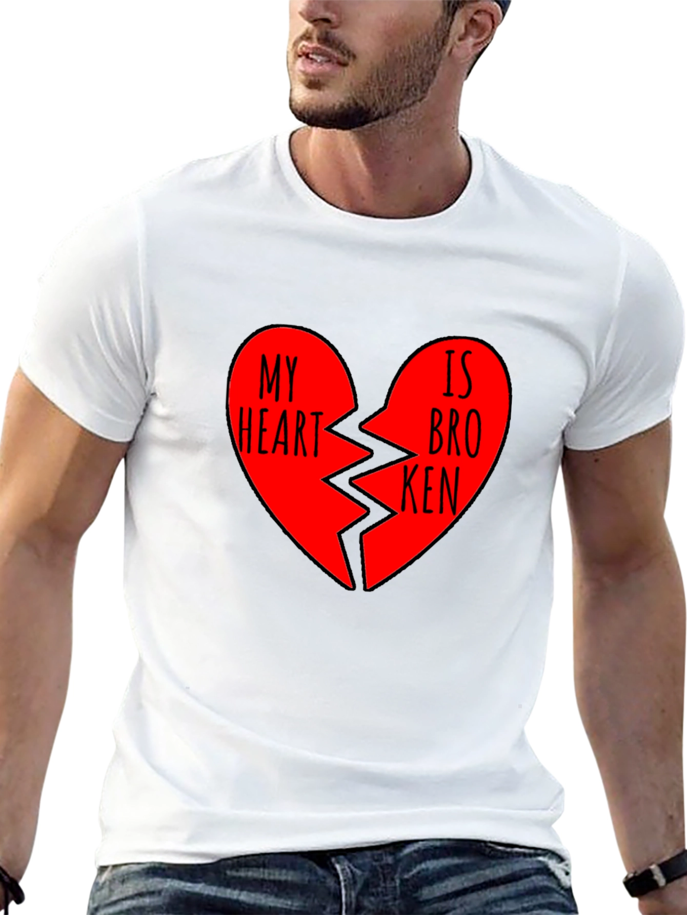 My Heart is Broken Graphic T-Shirt
