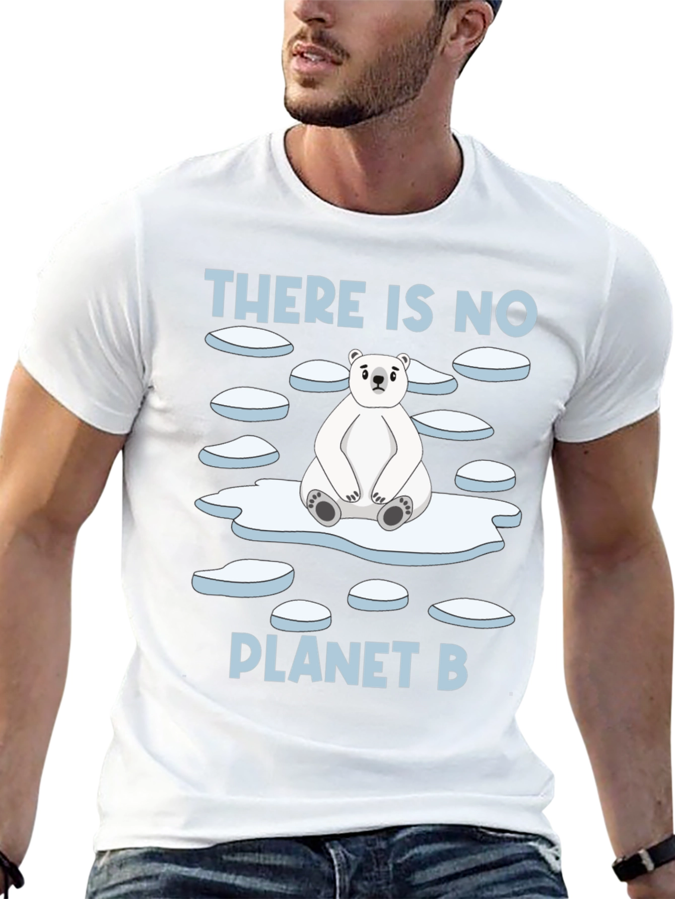 There Is No Planet B Polar Bear T-Shirt
