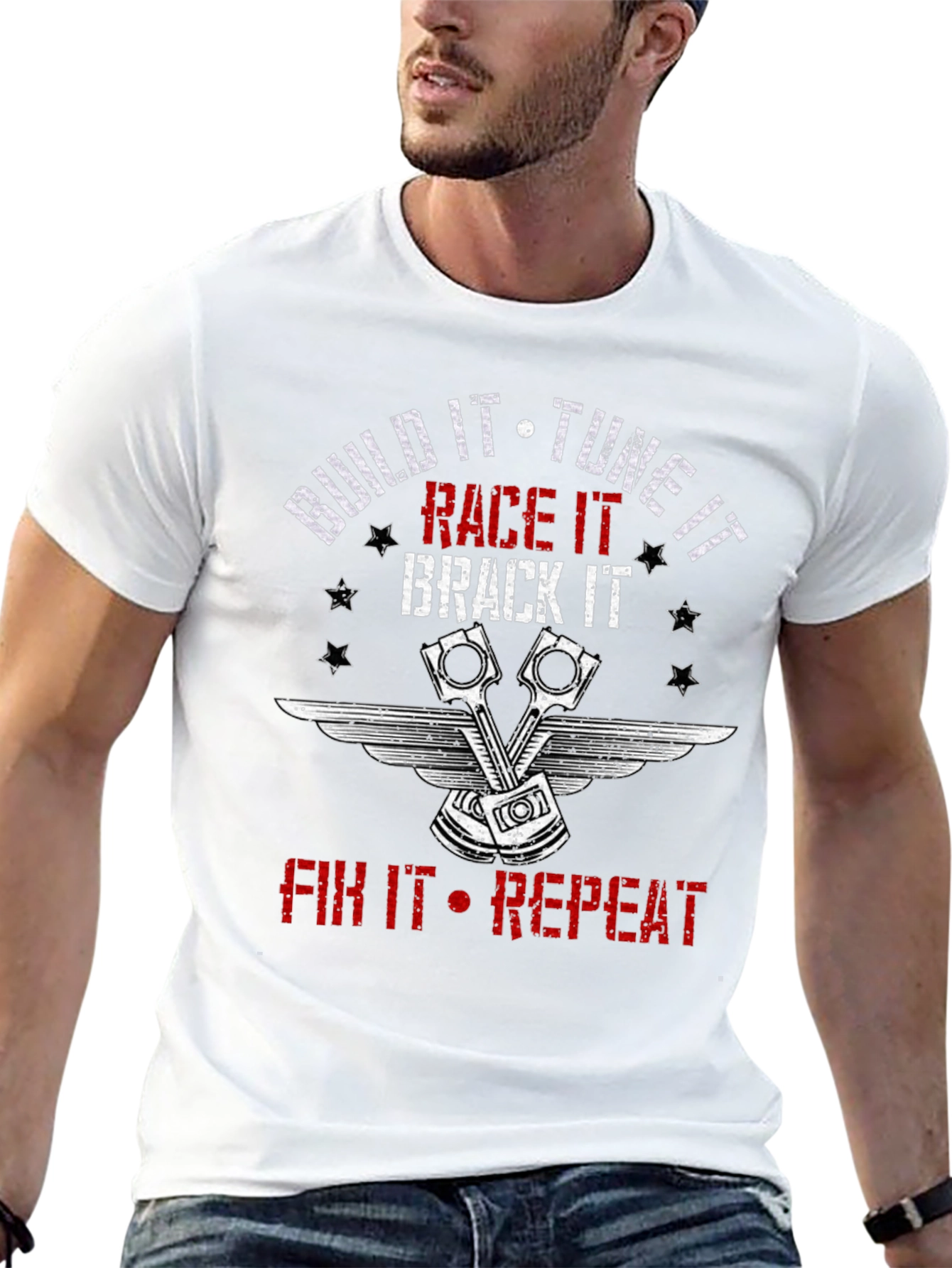 Build It Tune It Race It T-Shirt