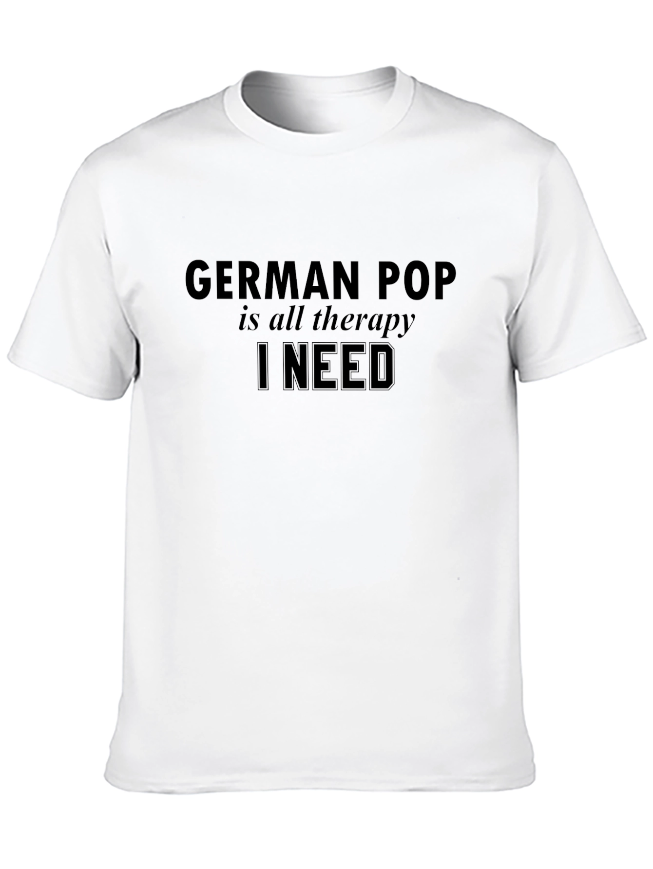 German Pop Therapy T-Shirt | Music Lover Tee