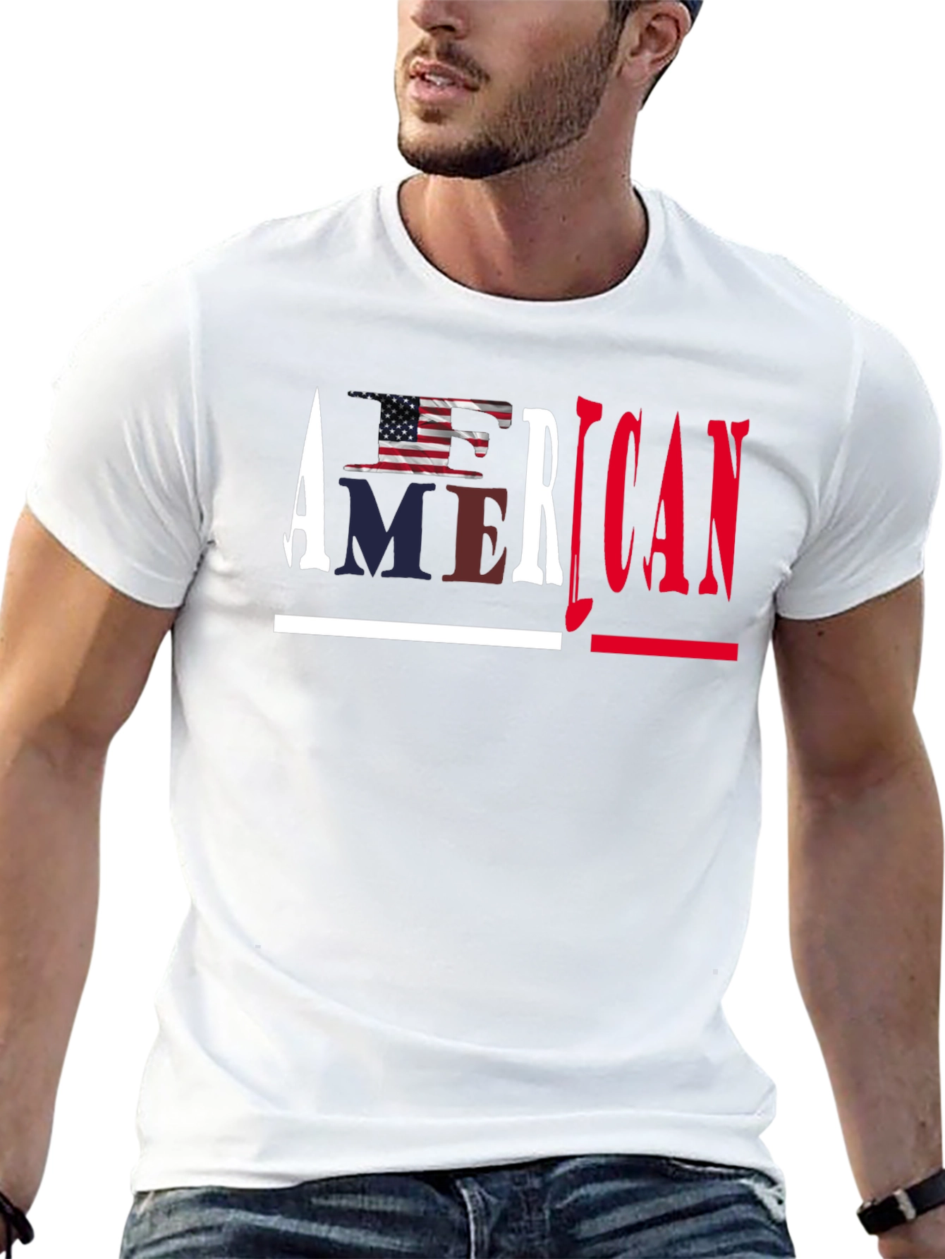 African American Patriotic T-Shirt