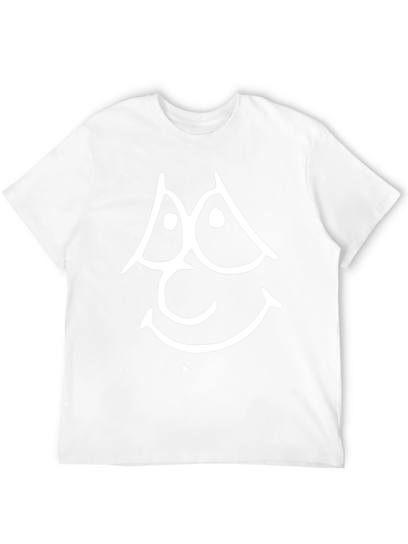 Funny Face Graphic Tee - Black