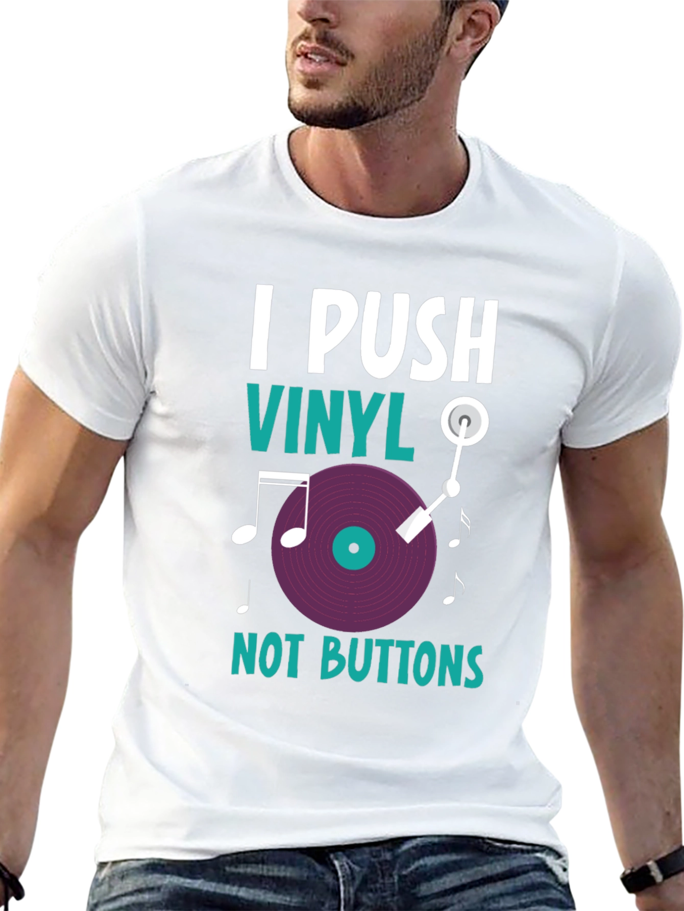 I Push Vinyl T-Shirt