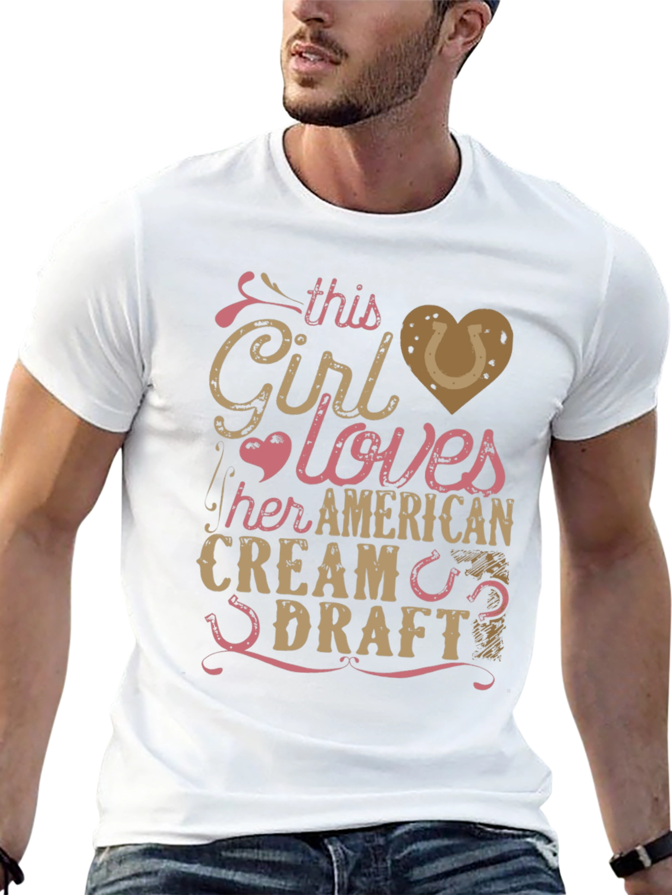 American Cream Draft Girls T-Shirt
