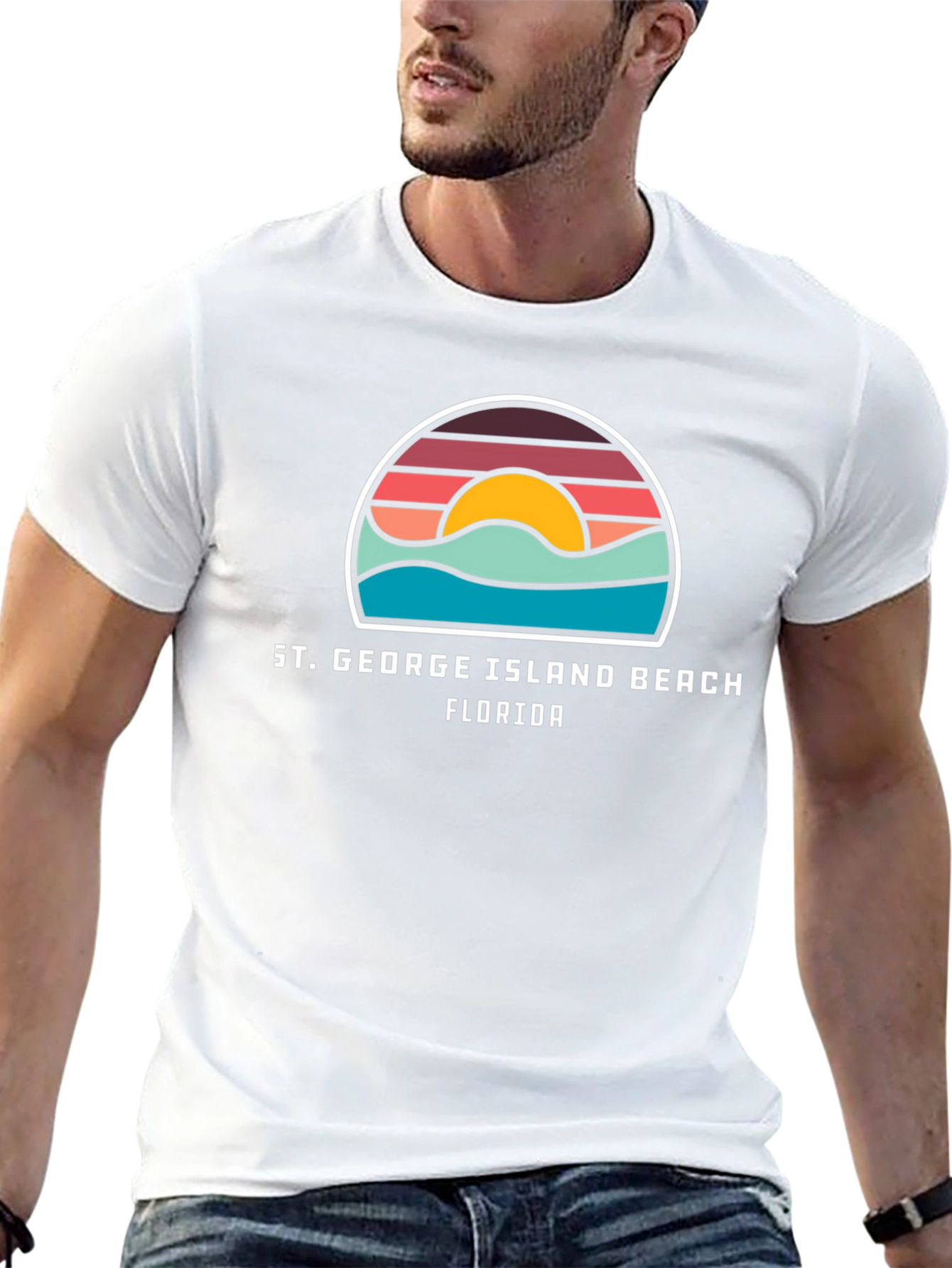 St. George Island Beach Florida Graphic Tee