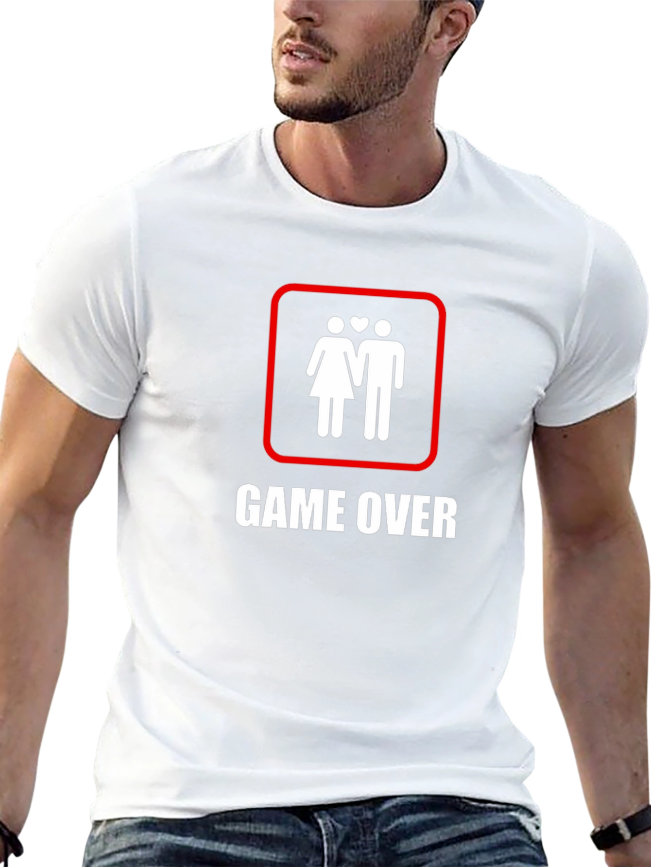 Game Over Funny Marriage T-Shirt