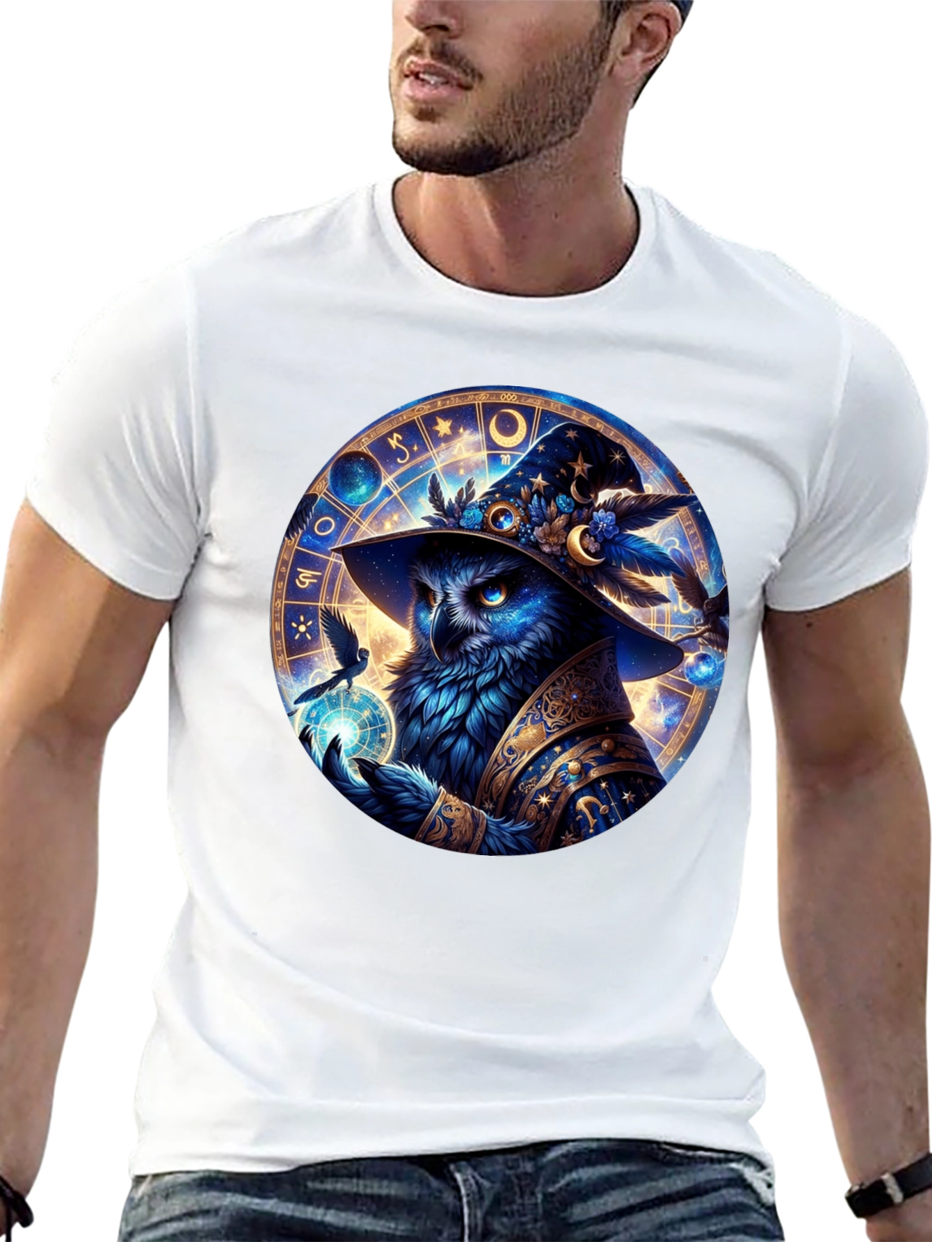 Wizard Owl T-Shirt | Unique Graphic Tee