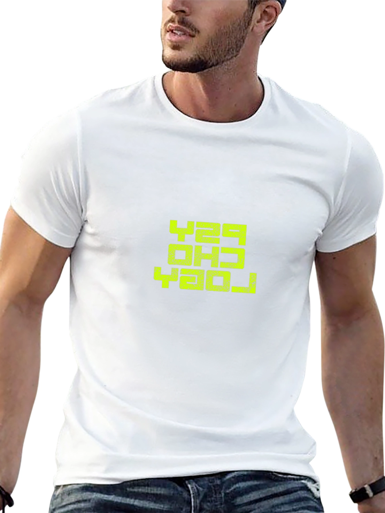 Abstract Graphic Print T-Shirt