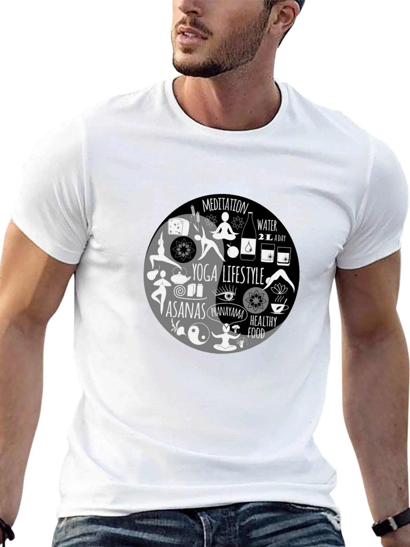 Yoga Lifestyle T-Shirt - Meditation Healthy Living