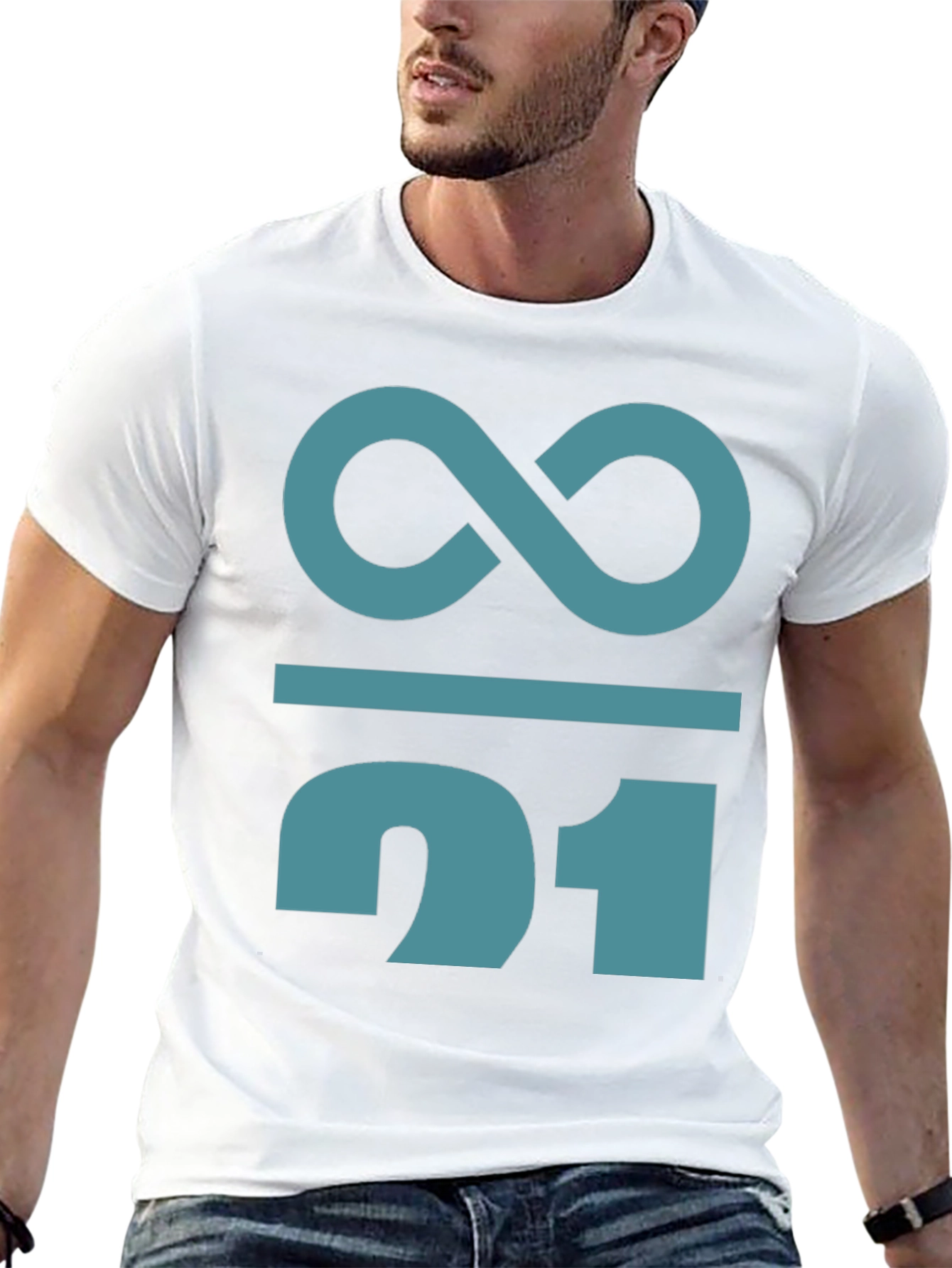 Infinity Over One T-Shirt - Unique Graphic Tee