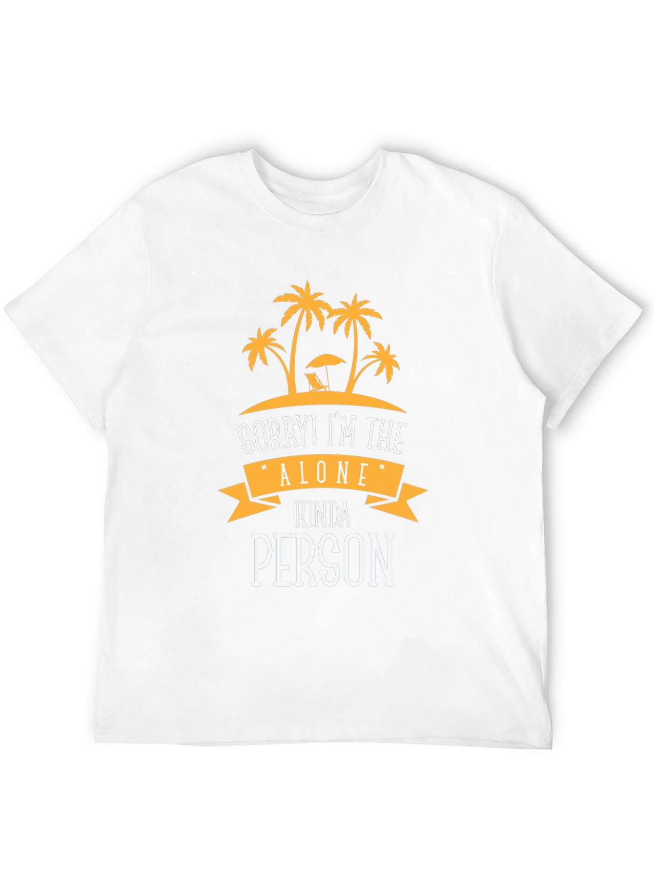 Alone Kinda Person Graphic Tee - Beach Vibes