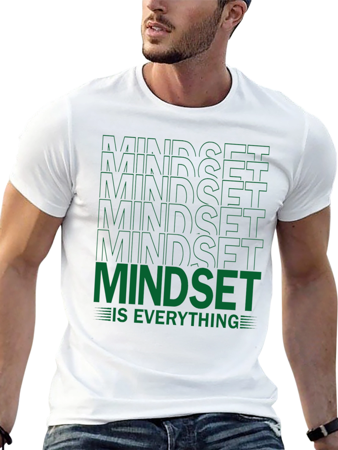 Mindset is Everything Graphic Tee - Motivational T-Shirt