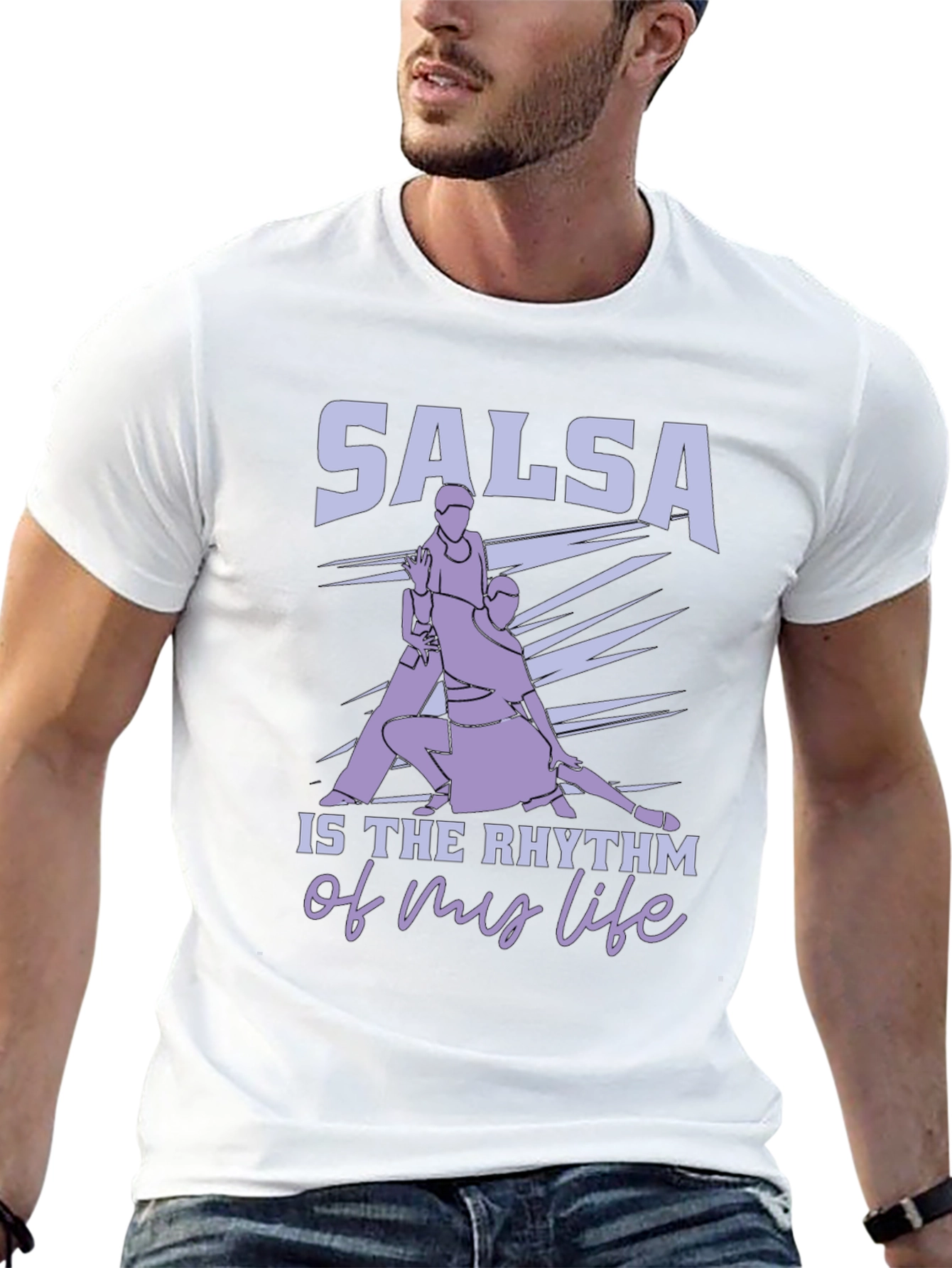 Salsa Rhythm T-Shirt - Dance Life