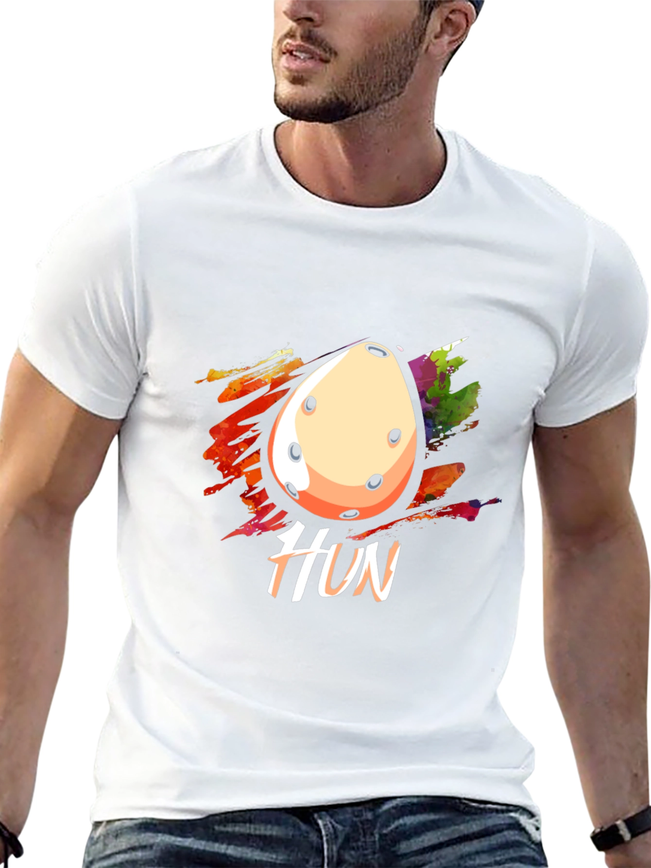 Hun Ocarina T-Shirt - Musical Instrument Design