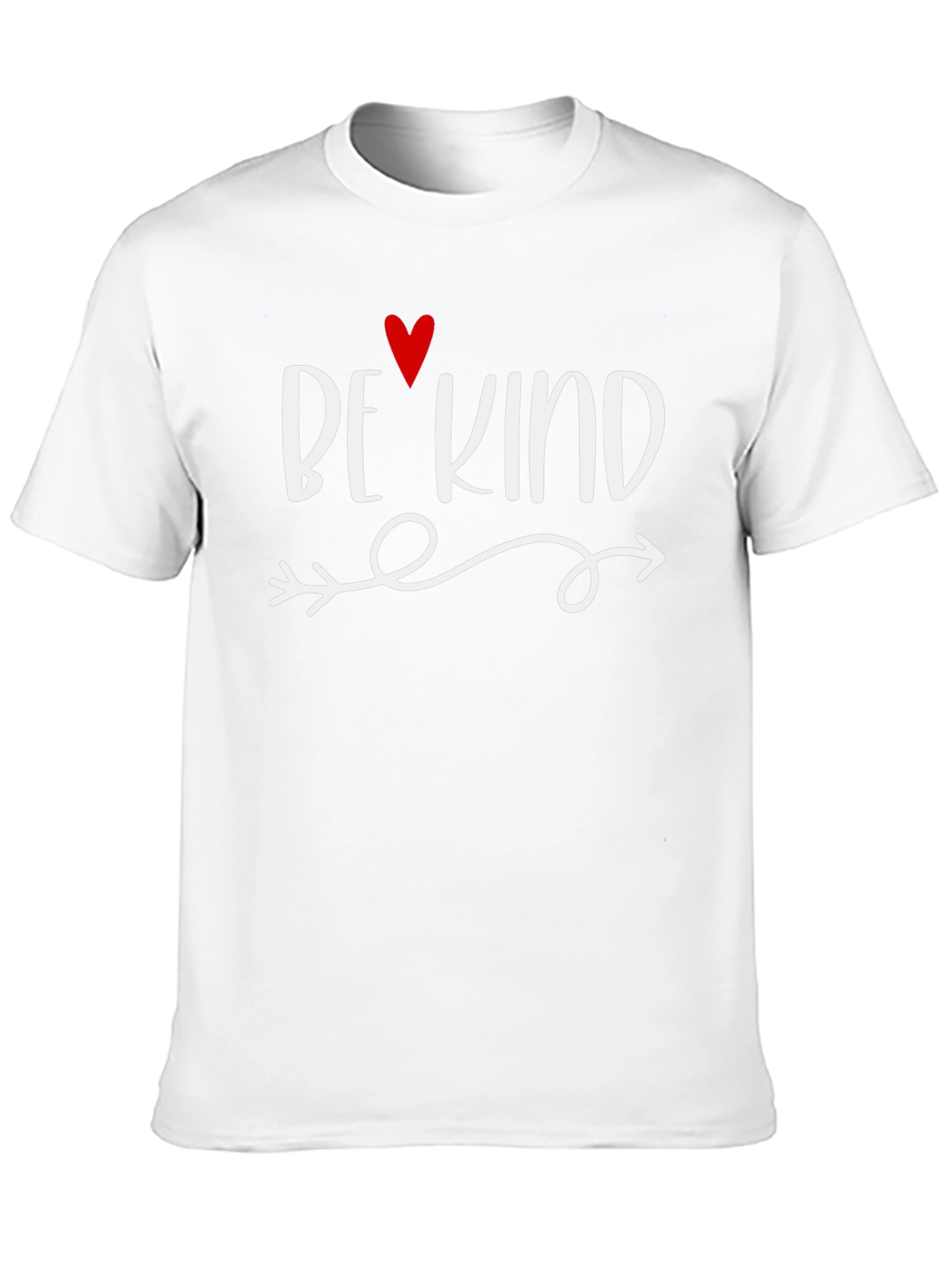 Be Kind Arrow Heart Graphic Tee - Black