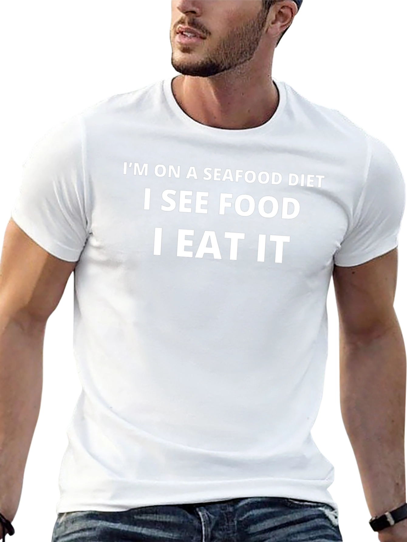 Seafood Diet Funny T-Shirt