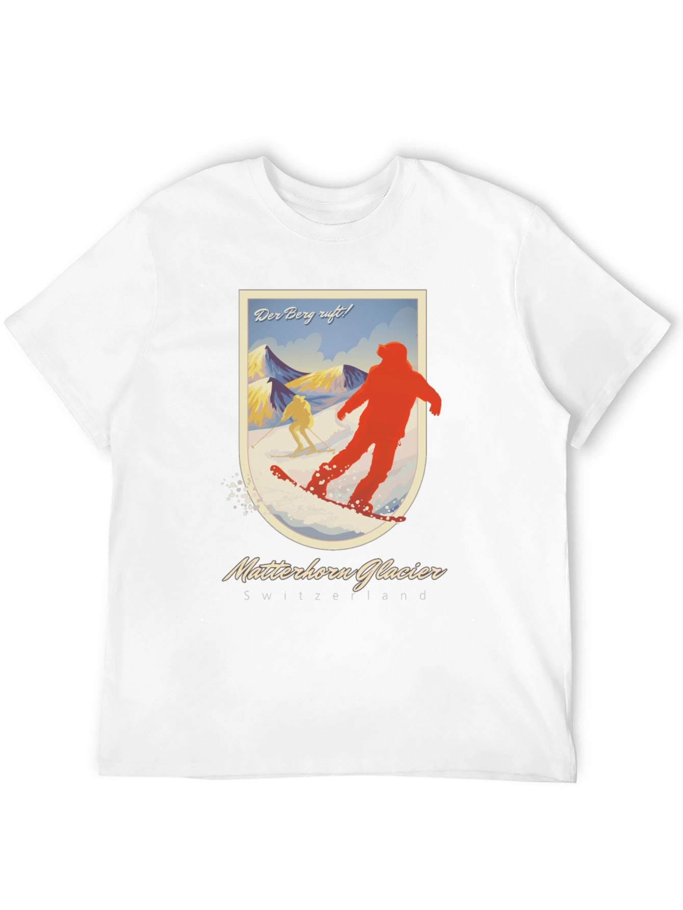 Matterhorn Glacier Switzerland Graphic T-Shirt