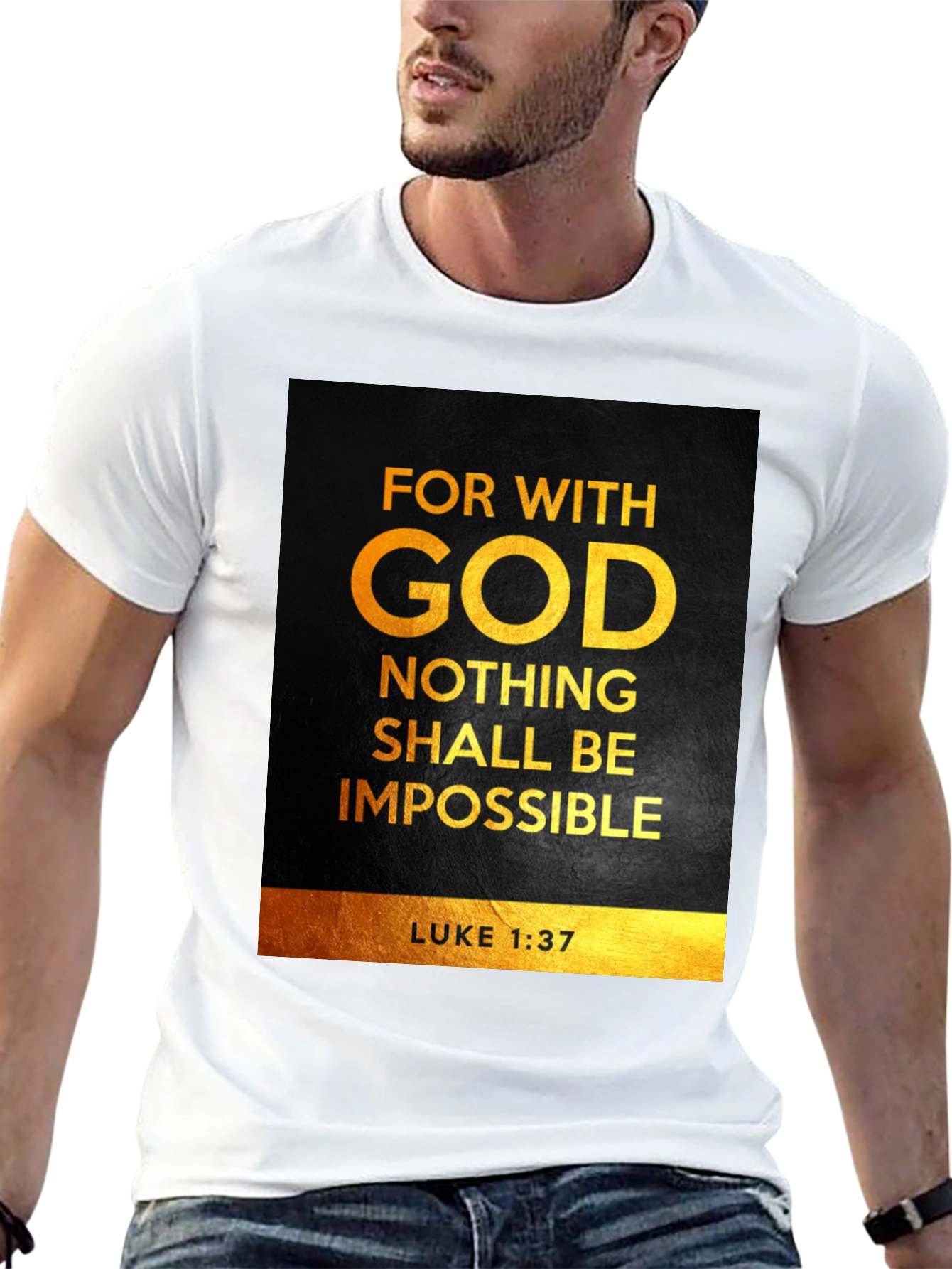 For With God Nothing Shall Be Impossible T-Shirt
