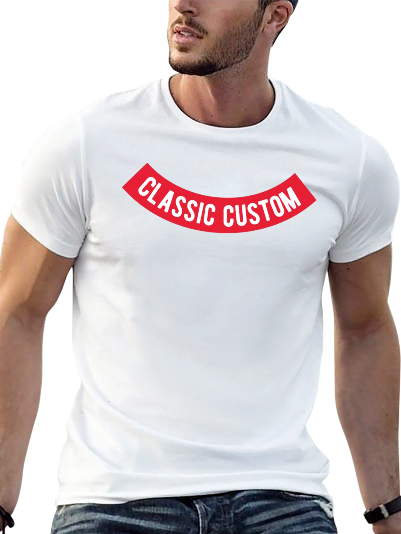 Classic Custom Black T-Shirt