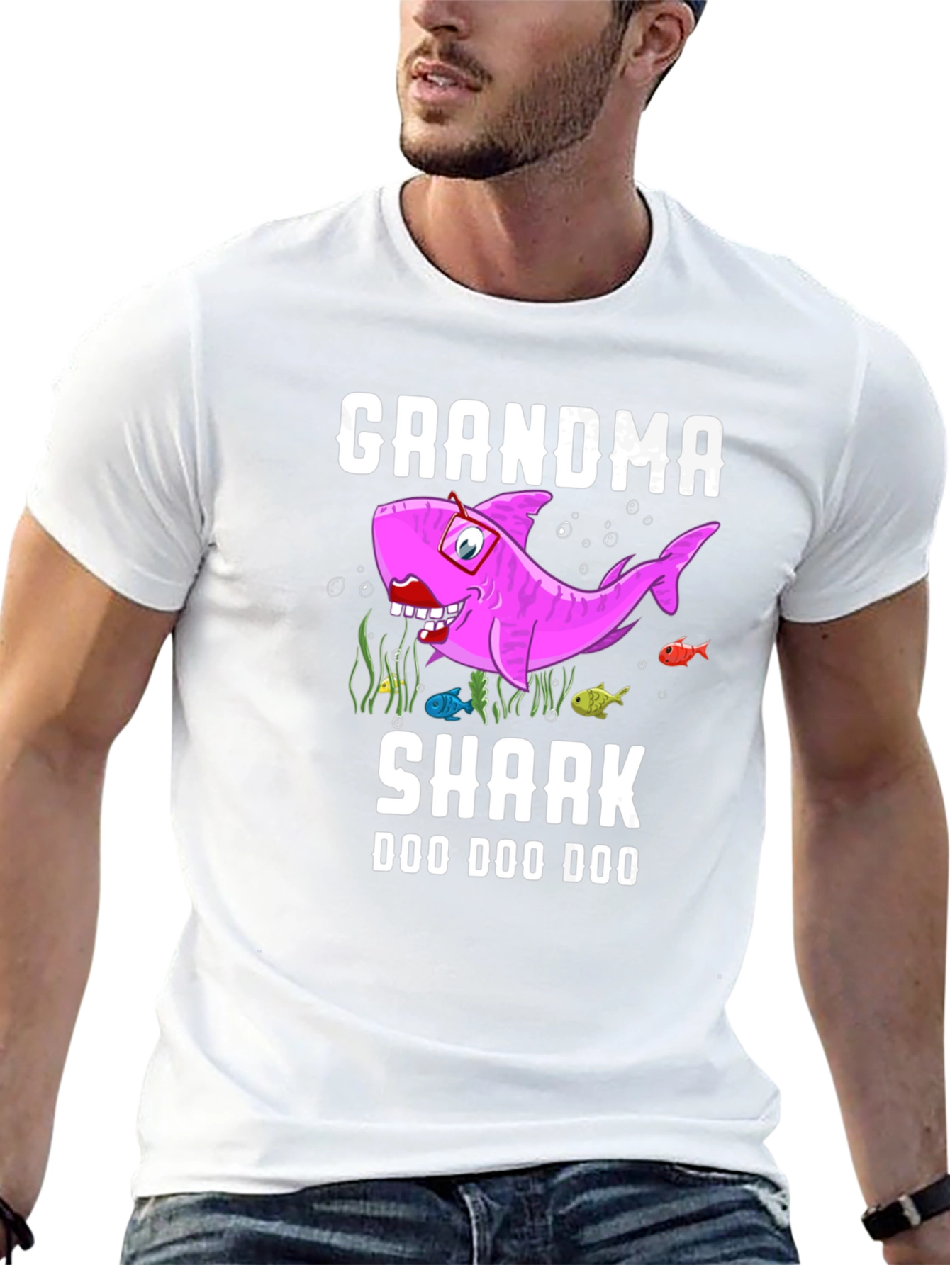 Grandma Shark Doo Doo Doo T-Shirt