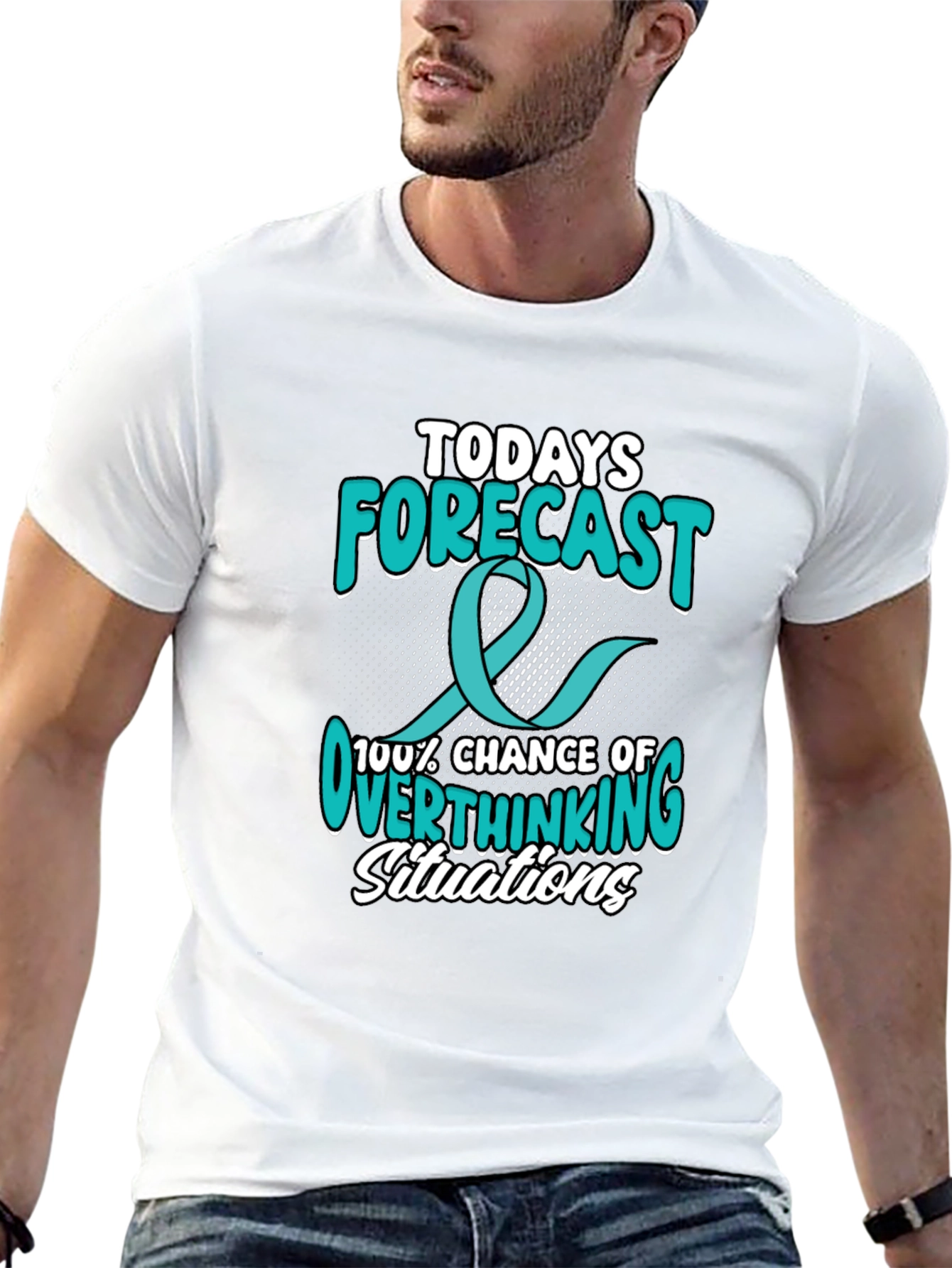 Overthinking Situation Forecast Graphic Tee