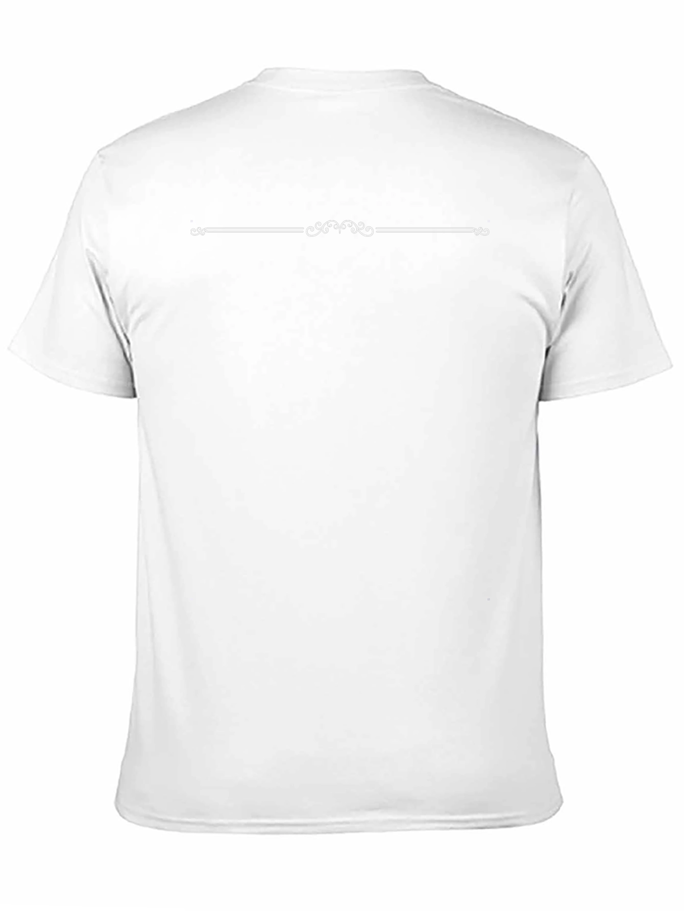 Elegant Black T-Shirt with Decorative Design