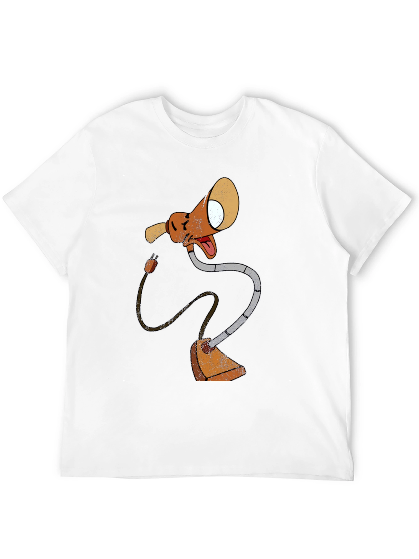 Cartoon Lamp Black T-Shirt