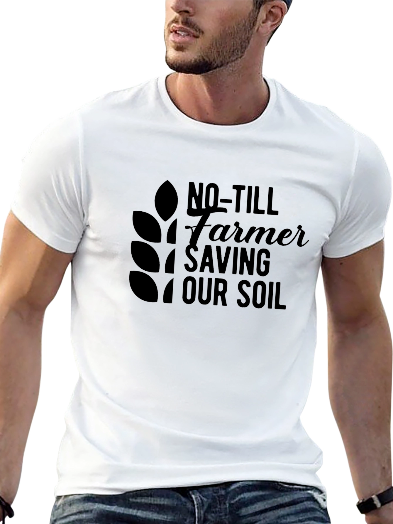 No-Till Farmer Graphic T-Shirt
